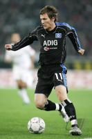 Fussball 1. Bundesliga: HSV, LAUTH Einzelaktion am Ball