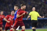 FUSSBALL INTERNATIONAL QUALIFIKATION WM 2022: Italien - Schweiz