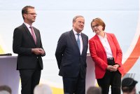 Politik, Bundestagswahl 2021 Wahlkampf CDU; Union-Kanzlerkandidat Armin Laschet