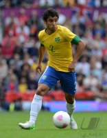 FUSSBALL Olympia 2012 Maenner: Brasilien - Weissrussland