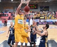 Basketball 1. Bundesliga 14/15 Hauptrunde:  Walter Tigers Tuebingen - Alba Berlin