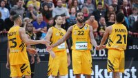 Basketball 1. Bundesliga 16/17 Hauptrunde: Walter Tigers Tuebingen - MHP Riesen Ludwigsburg