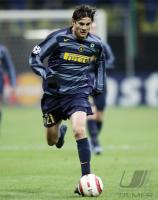 Fussball CL: Mailand, Solari Einzelaktion am Ball