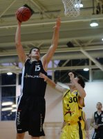 Basketball 1. Bundesliga 2013/2014 Testspiel: Kirchheim Knights - Walter Tigers Tuebingen