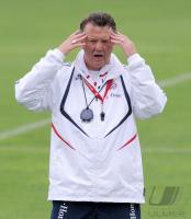 1. Fussball Bundesliga : Trainer Louis van Gaal (FCB)