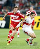 Fussball Ligapokal: Stuttgart - Muenchen