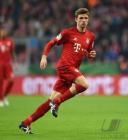 Fussball DFB Pokal Achtelfinale 15/16: Thomas Mueller (FC Bayern Muenchen)