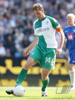 Fussball 1. Bundesliga: Werder, BOROWSKI Einzelaktion