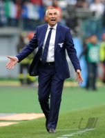 FUSSBALL SERIE A:  Trainer Edoardo Reja (Lazio Rom)