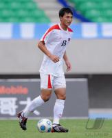 FUSSBALL INTERNATIONAL:  Pak Chol Jin  (Nordkorea)