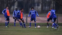 Fussball DFB Pokal 10/11 : Training FC Schalke 04