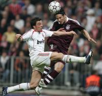 Fussball Champions League  Bayern Muenchen  - Mailand