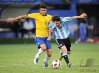 FUSSBALL INTERNATIONAL:  Argentinien - Brasilien