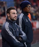 FUSSBALL INTERNATIONAL CHL ACHTELFINALE 12/13:  FC Arsenal London - FC Bayern Muenchen