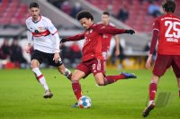 Fussball 1. Bundesliga Saison 21/22: VfB Stuttgart - FC Bayern Muenchen