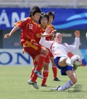Fussball Frauen FIFA U 20  WM  2008  China - Frankreich