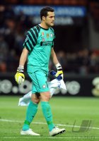 FUSSBALL CHL  Saison 10/11:  Torwart Julio Cesar (Inter Mailand)