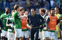 Fussball, 1. Bundesliga  Saison 2013/2014: SV Werder Bremen - 1899 Hoffenhein