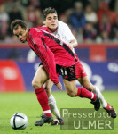 Fussball 1. Bundesliga: Leverkusen - Freiburg, Zweikampf