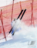 Ski Alpin  Herren  Abfahrt  Kitzbuehel 2013; Sturz Guillermo Fayed (FRA)
