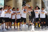 FUSSBALL EURO 2008: Deutsche Nationalmannschaft am Brandenburger Tor Berlin