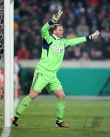 Fussball DFB Pokal, Saison 2011/2012, Viertelfinale: Torwart Manuel Neuer (FC Bayern Muenchen)
