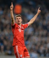 Fussball CHL  Saison 2013/2014:  Manchester City - FC Bayern Muenchen