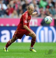 Fussball 1. Bundesliga, Saison 2011/2012:  Arjen Robben (FC Bayern Muenchen)