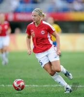 FUSSBALL  Olympia 2008   Viertelfinale Frauen Brasilien - Norwegen