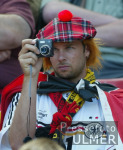 FUSSBALL Schottland -Deutschland  Deutscher Fan