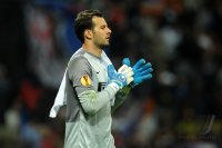 Fussball: Europa League Saison 2012/2013: Torwart Handanovic Samir (Inter Mailand)