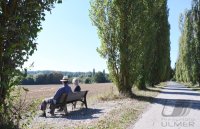 Schmuckbild Wanderer am Eckhof in Kressbach (Kreis Tuebingen)
