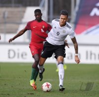 Fussball U 21 Laenderspiel: Deutschland - Portugal