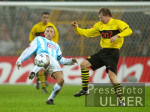 Fussball 1. Bundesliga: Dortmund - 60 Muenchen, Zweikampf