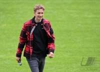 Fussball 1. Bundesliga Saison 21/22: Teampraesentation FC Bayern Muenchen