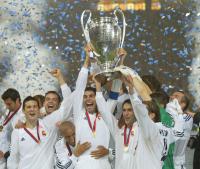 FUSSBALL  CHL  JUBEL Real Madrig