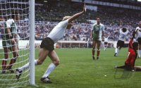 Fussball  WM 1982:  Rummenigge jubelt