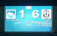FUSSBALL SERIE A:  Pescara - Juventus Turin