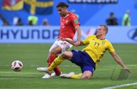 FUSSBALL WM 2018 Achtelfinale: Schweden - Schweiz