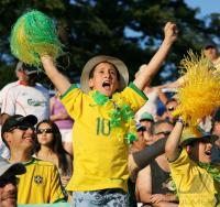 Fussball International  U 20 WM  Achtelfinale Spanien - Brasilien