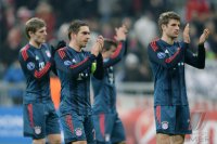 Fussball CHL  Saison 2013/2014: ENTTAEUSCHUNG FC Bayern Muenchen