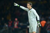 Fussball International WM Qualifikation 2014:  Torwart Andreas Isaksson (Schweden)