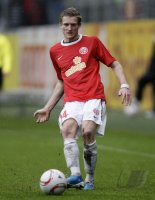 Fussball: 1. Bundesliga Saison 2010/2011: FSV Mainz 05, Schuerrle am Ball