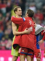 Fussball 1. Bundesliga Saison 14/15: FC Bayern Muenchen - Borussia Dortmund