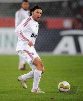 FUSSBALL, INTERNATIONAL, AC MAILAND: JANKULOVSKI Einzelaktion