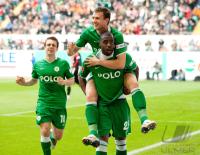 Fu&sect;ball Fussball 1.Bundesliga  VfL Wolfsburg - Bayer 04 Leverkusen