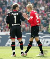 Fussball, 1. Bundesliga: Hannover, ENKE und  FAHRENHORST