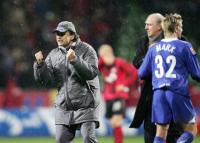 Fussball 1. Bundesliga: Leverkusen - Berlin, Jubel Berlin