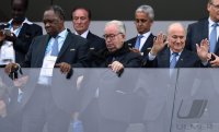 FUSSBALL WM 2014, HALBFINALE: FIFA Praesident Joseph S. Blatter (Schweiz)