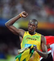 LEICHTATHLETIK  Olympia 2008 100 M Maenner Finale